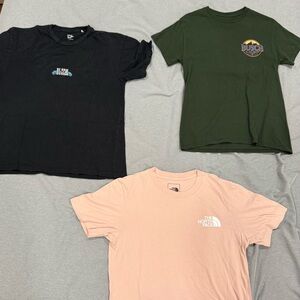 Men’s Black, Green, and Pink T-Shirts